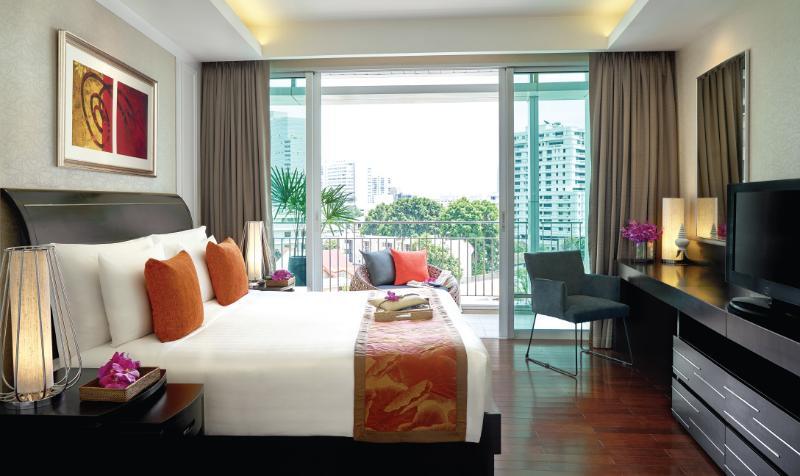Dusit Suites Hotel Ratchadamri, Bangkok Eksteriør billede Deluxe Room