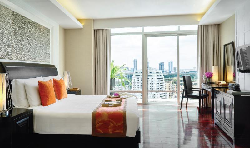 Dusit Suites Hotel Ratchadamri, Bangkok Eksteriør billede Deluxe Room